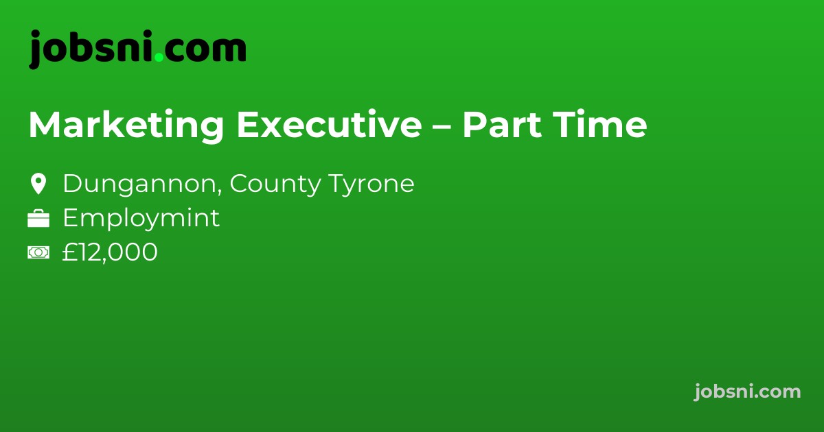 Marketing Executive – Part Time