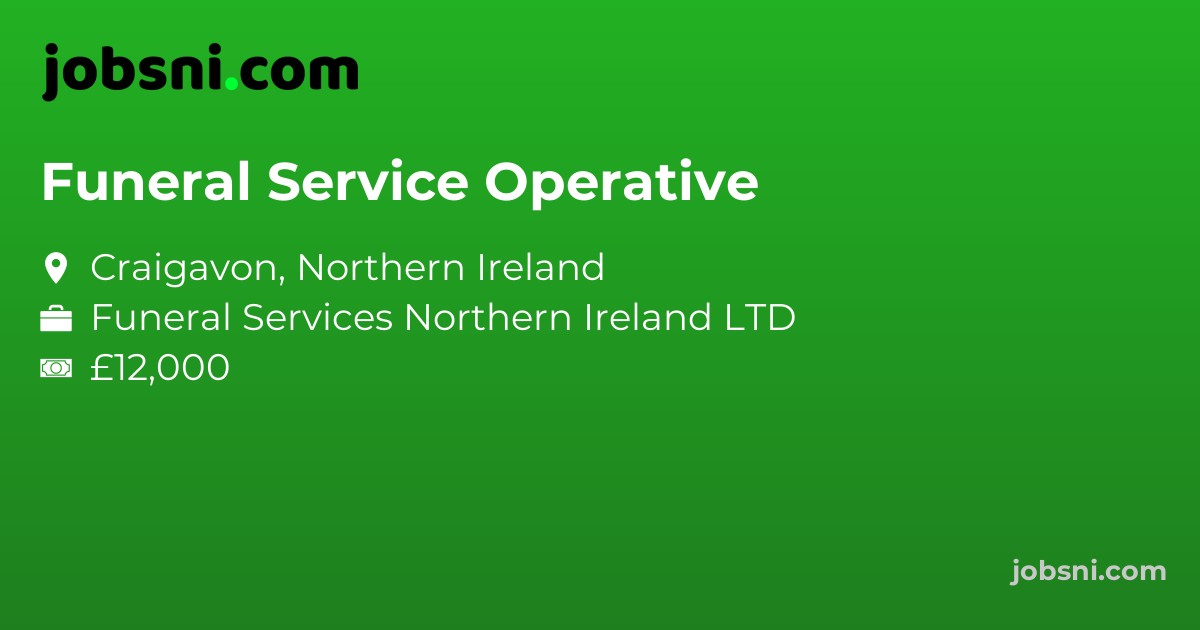 Funeral Service Operative