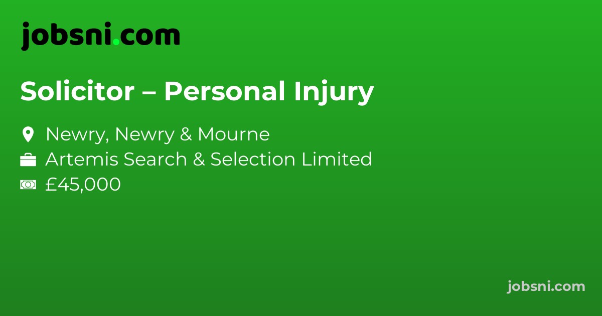 Solicitor – Personal Injury