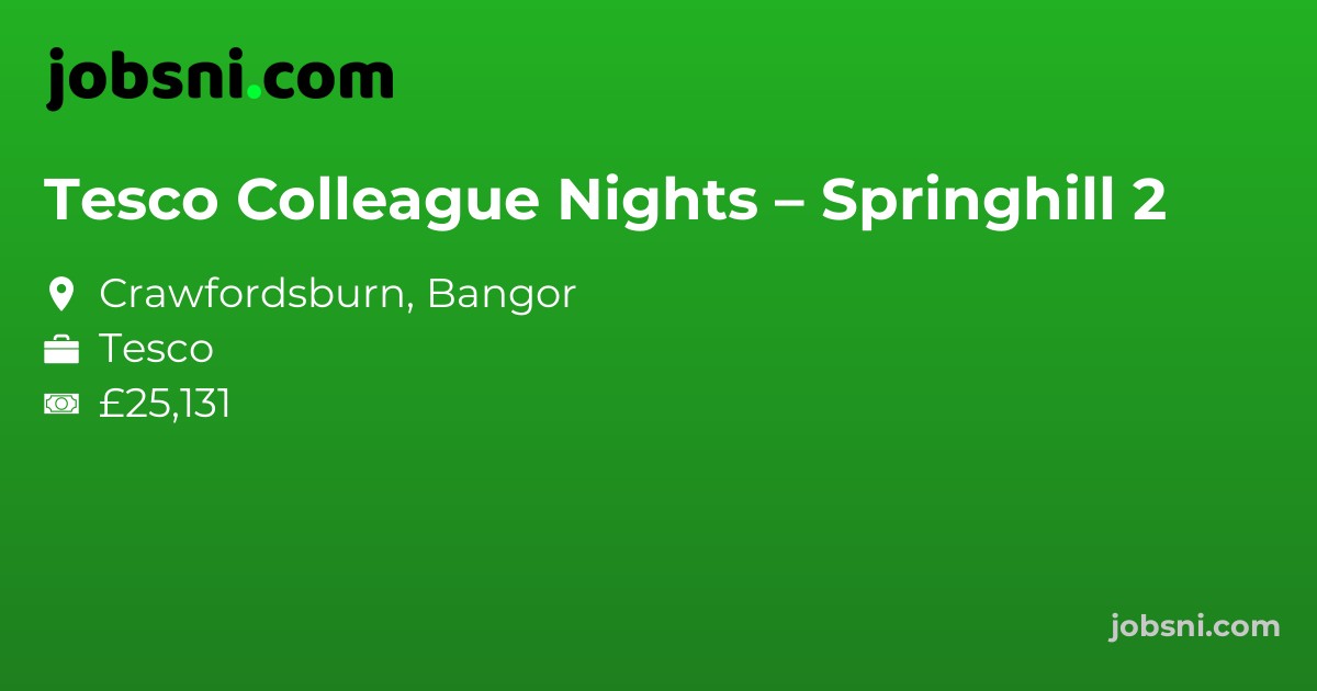 Tesco Colleague Nights – Springhill 2