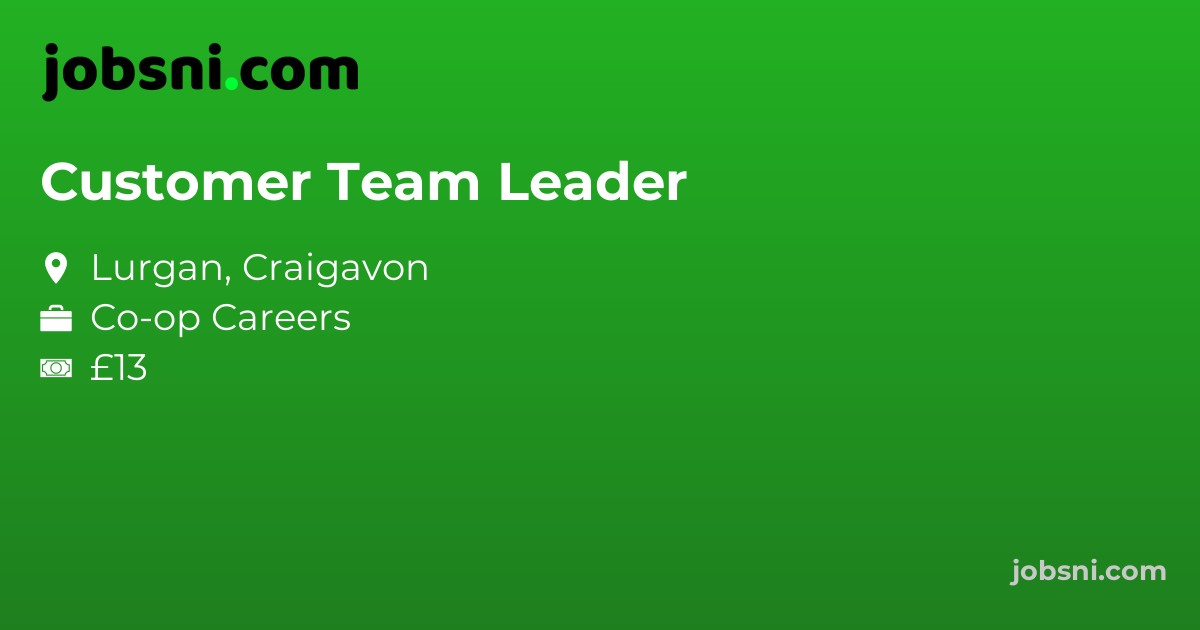 Customer Team Leader