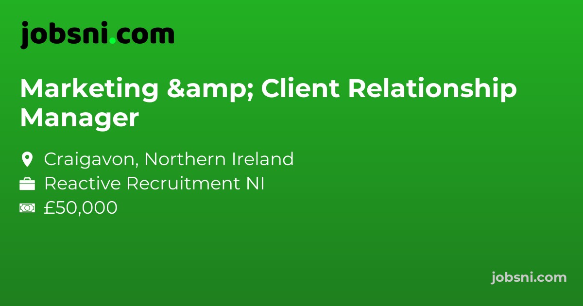 Marketing & Client Relationship Manager
