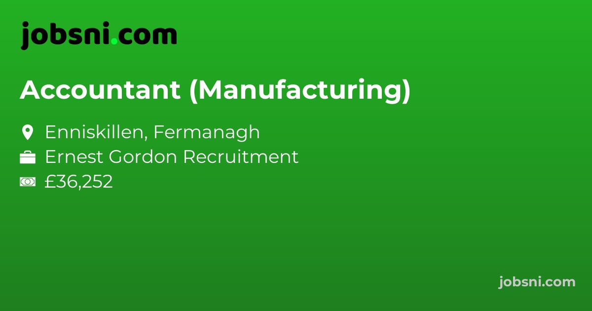 Accountant (Manufacturing)