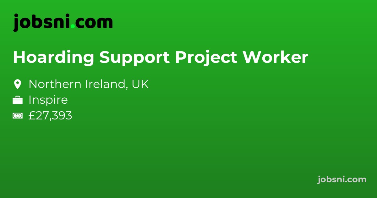 Hoarding Support Project Worker