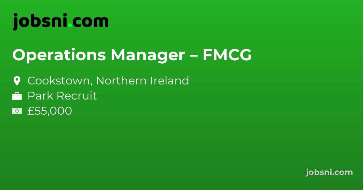Operations Manager – FMCG