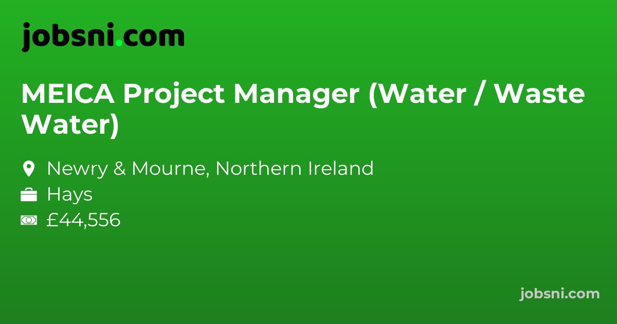 MEICA Project Manager (Water / Waste Water)