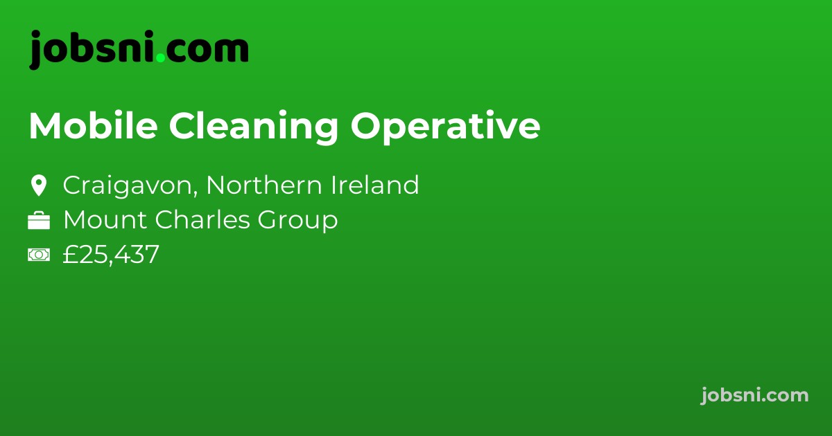 Mobile Cleaning Operative