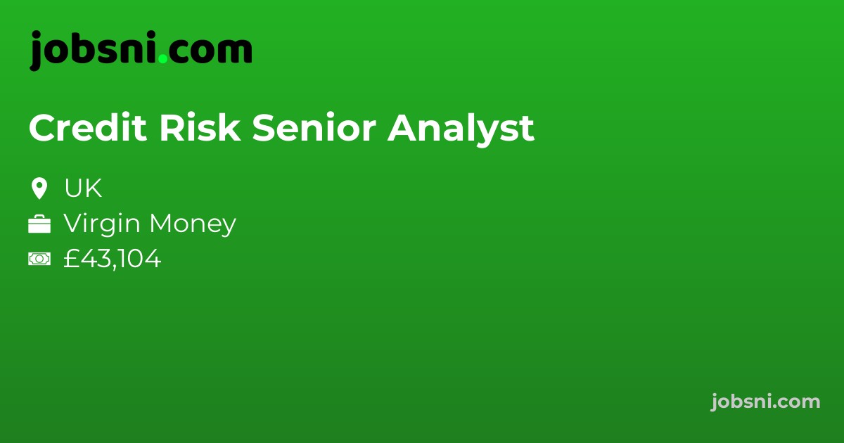 Credit Risk Senior Analyst