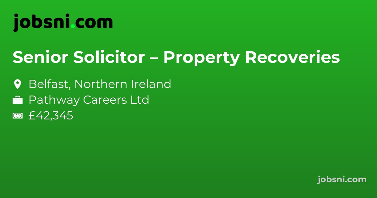 Senior Solicitor – Property Recoveries