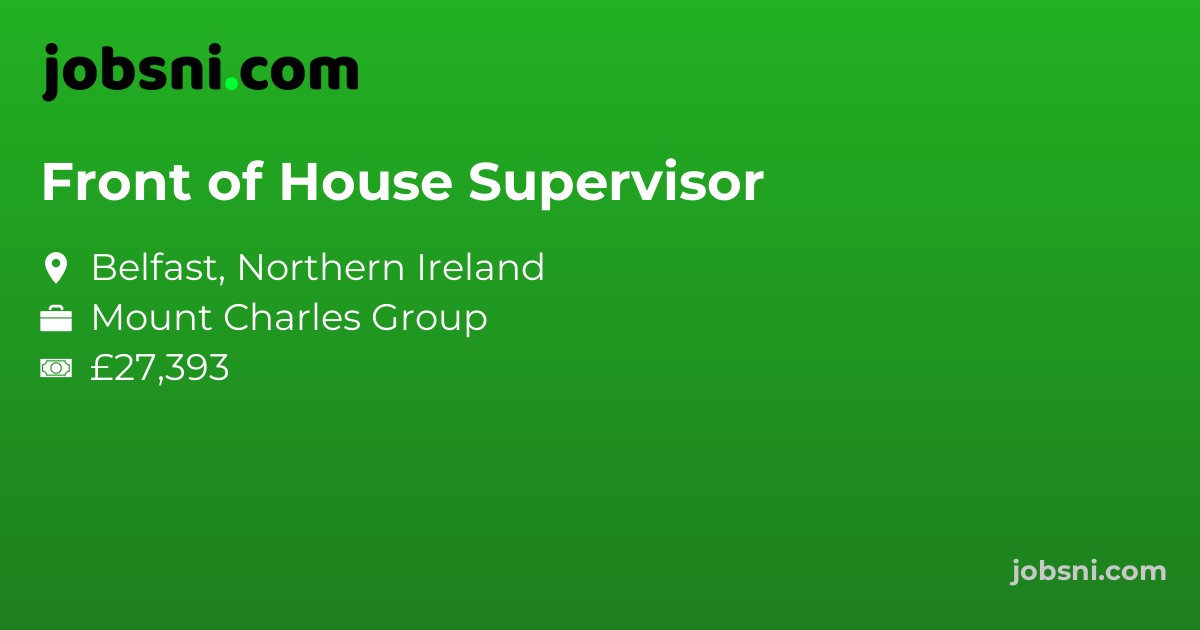 Front of House Supervisor