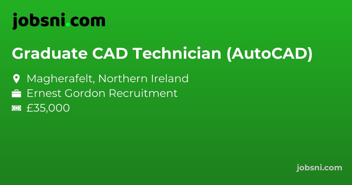 Graduate CAD Technician (AutoCAD)