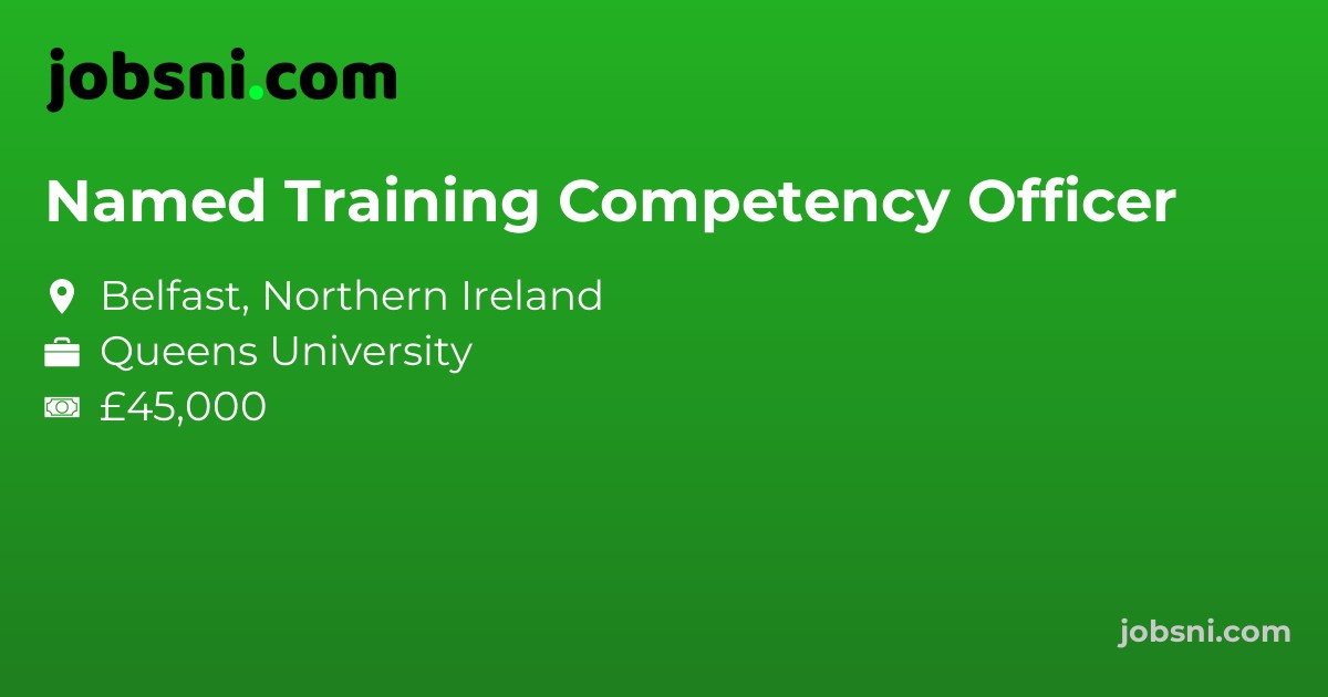 Named Training Competency Officer