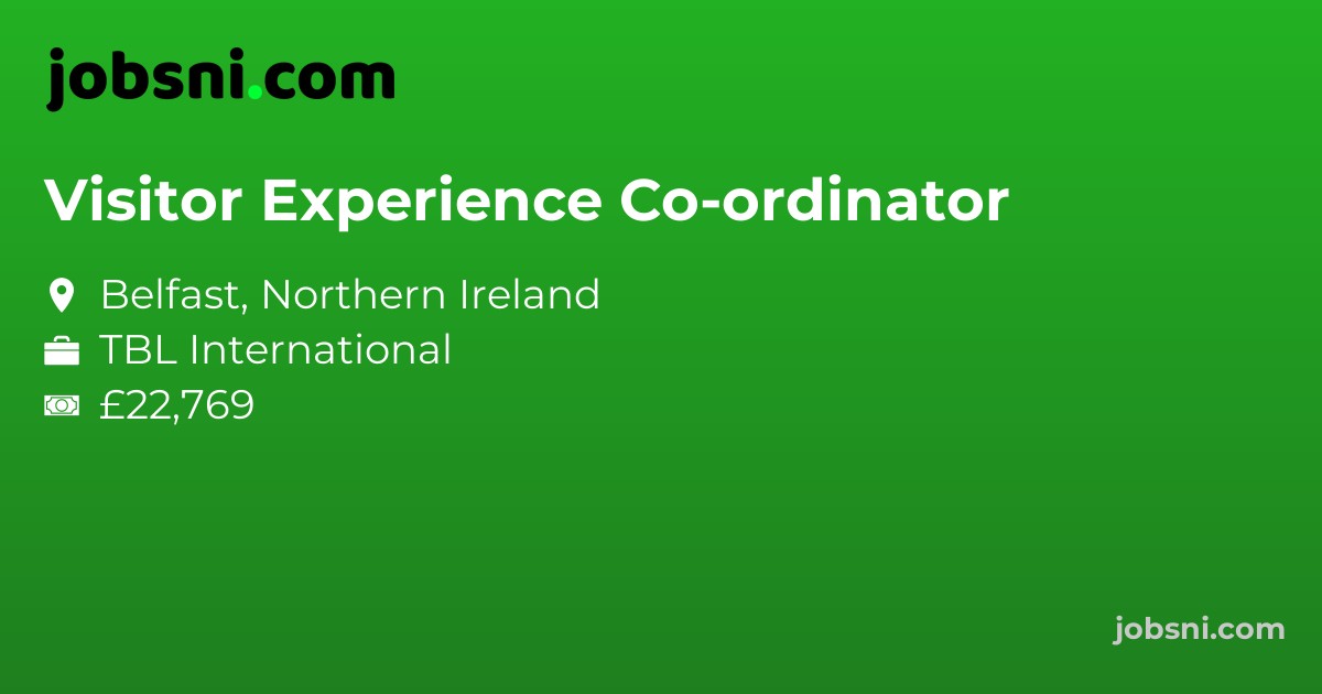 Visitor Experience Co-ordinator