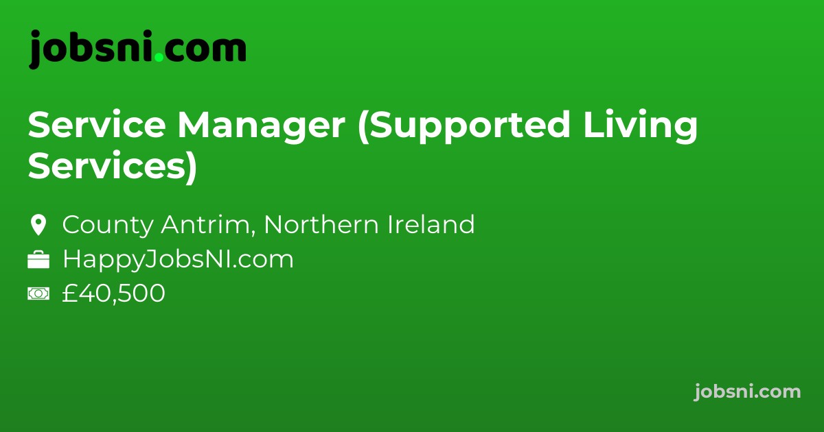 Service Manager (Supported Living Services)