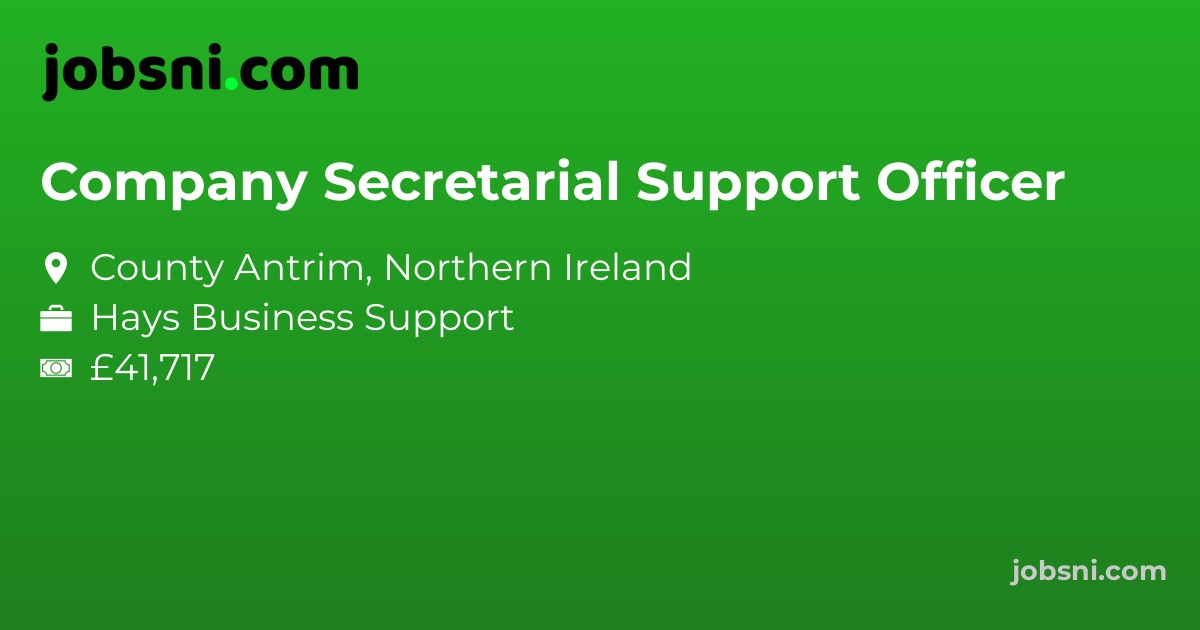 Company Secretarial Support Officer