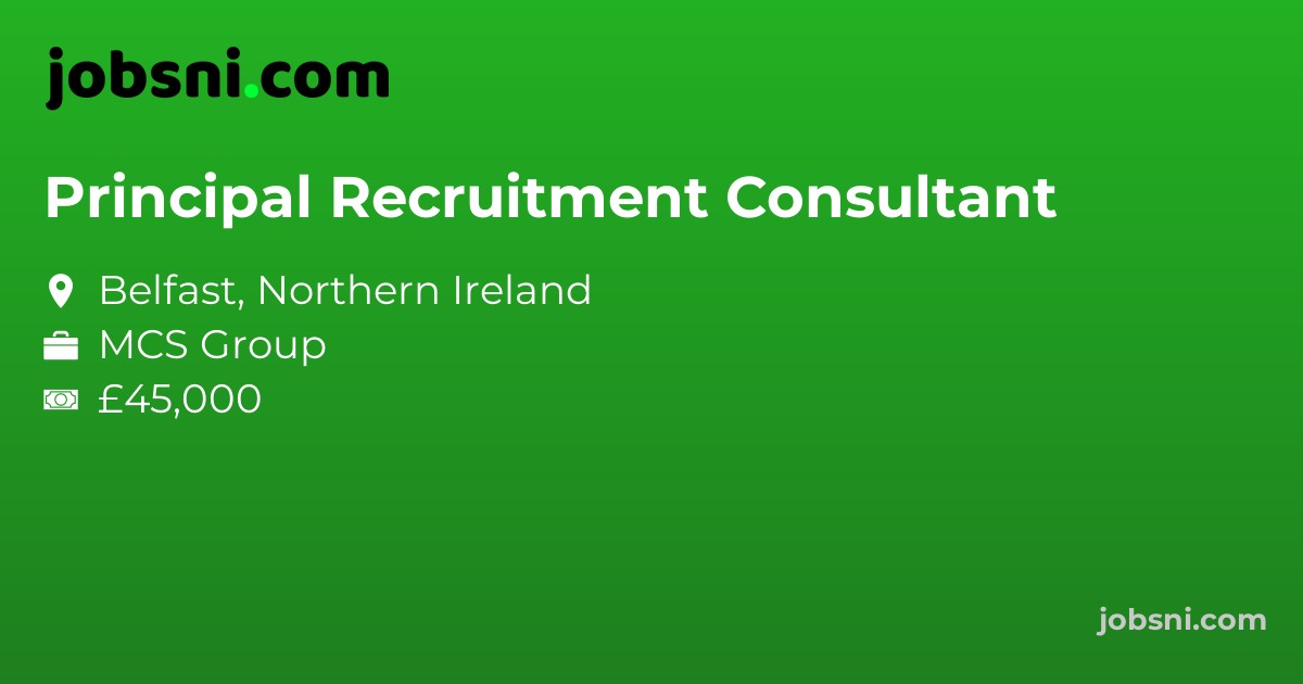 Principal Recruitment Consultant