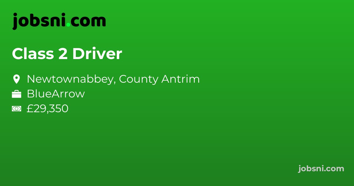 Class 2 Driver