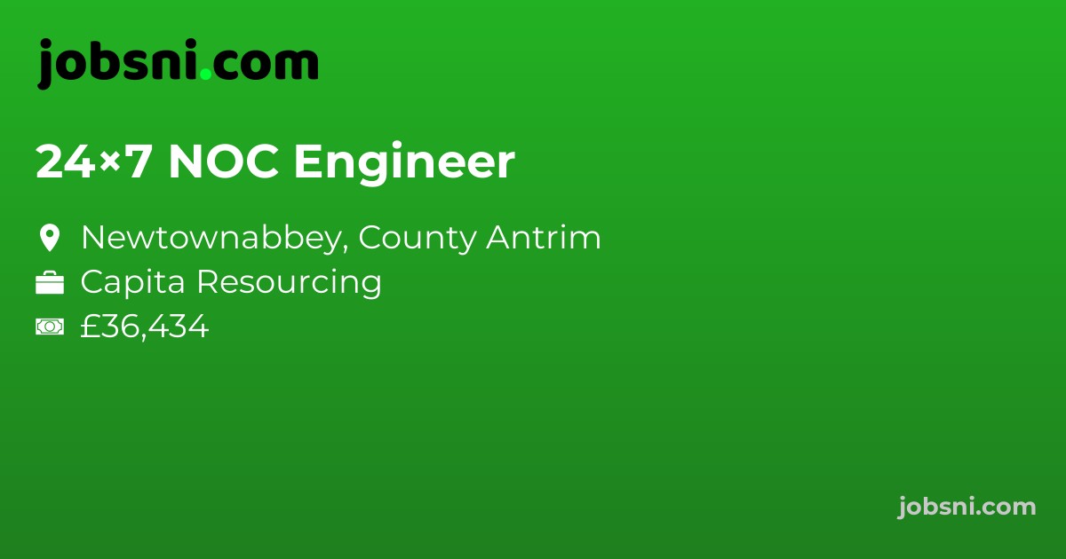 24×7 NOC Engineer