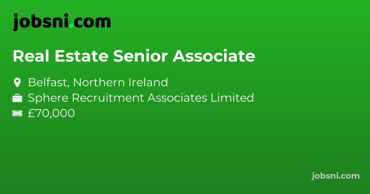 Real Estate Senior Associate