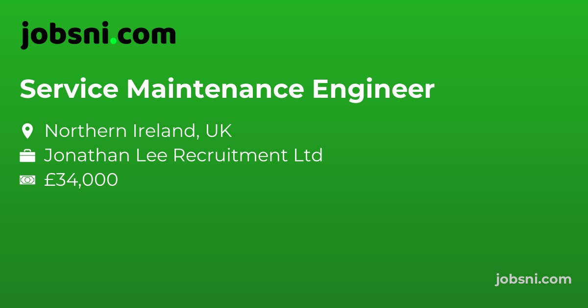 Service Maintenance Engineer