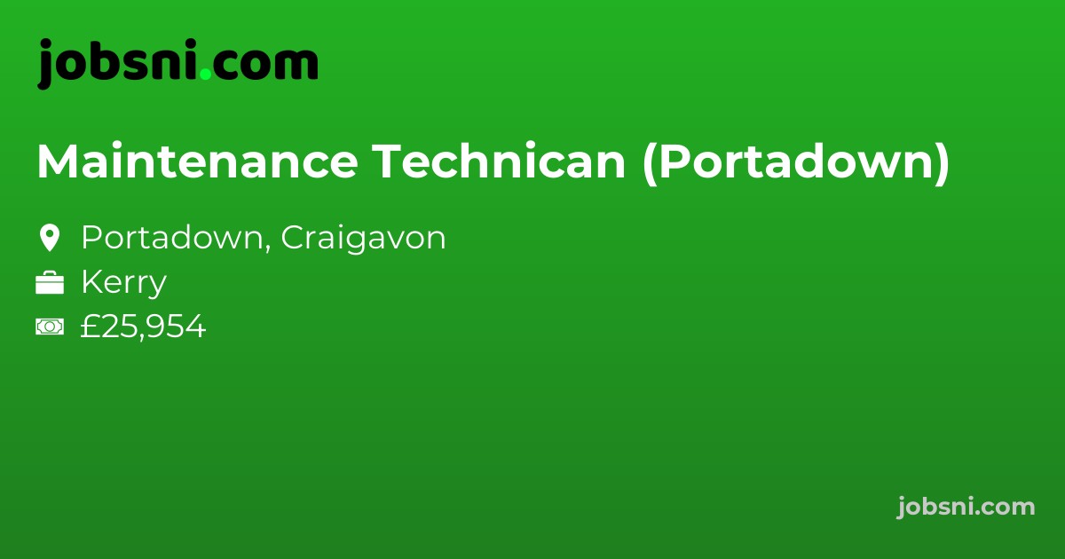 Maintenance Technican (Portadown)
