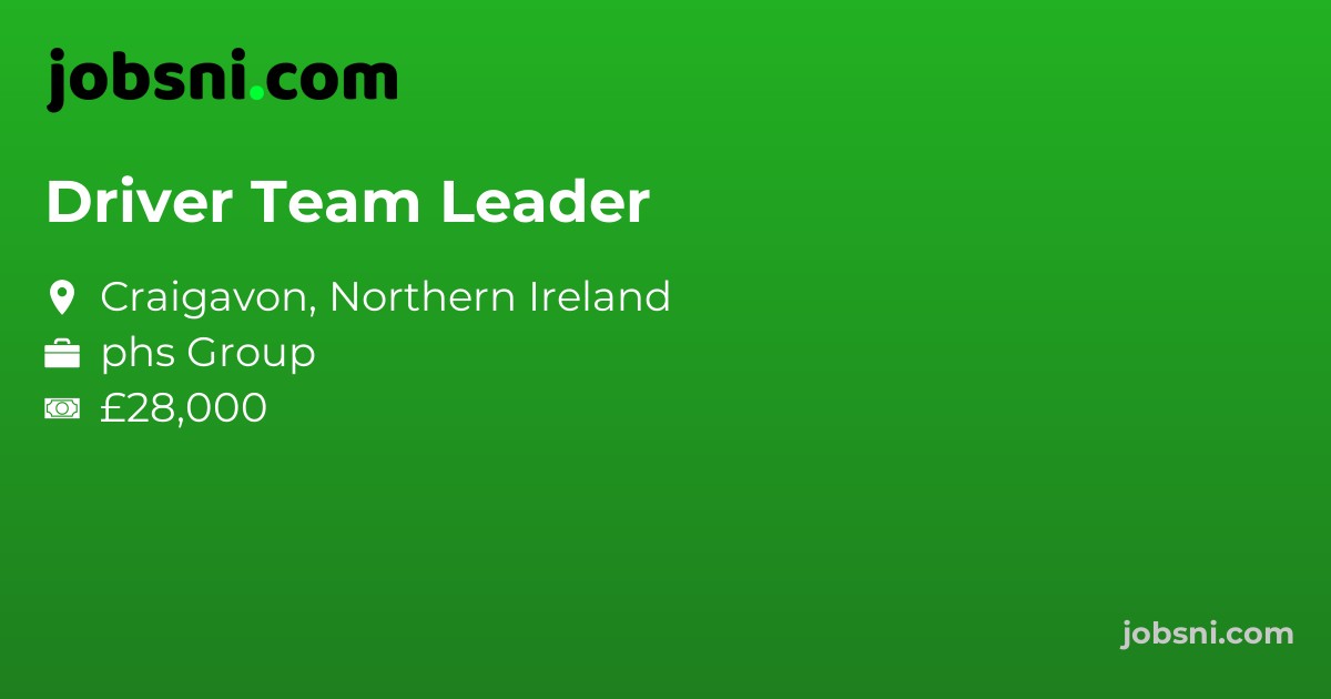 Driver Team Leader