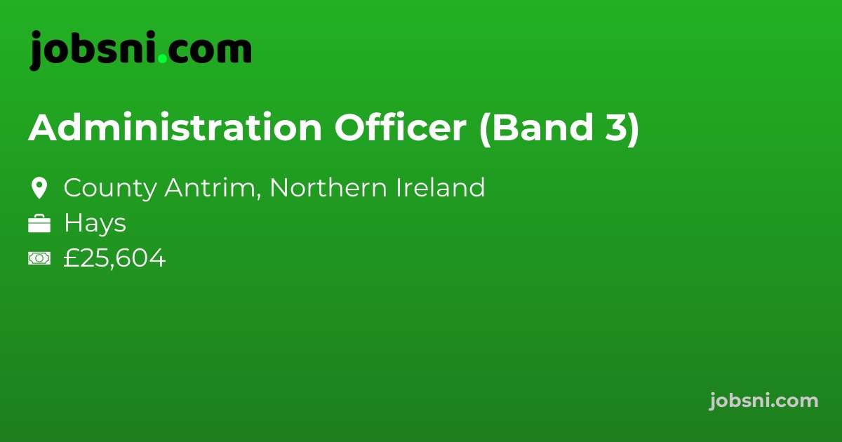 Administration Officer (Band 3)