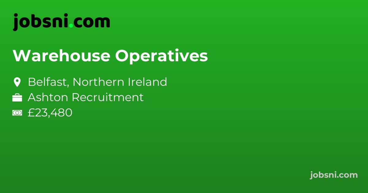 Warehouse Operatives