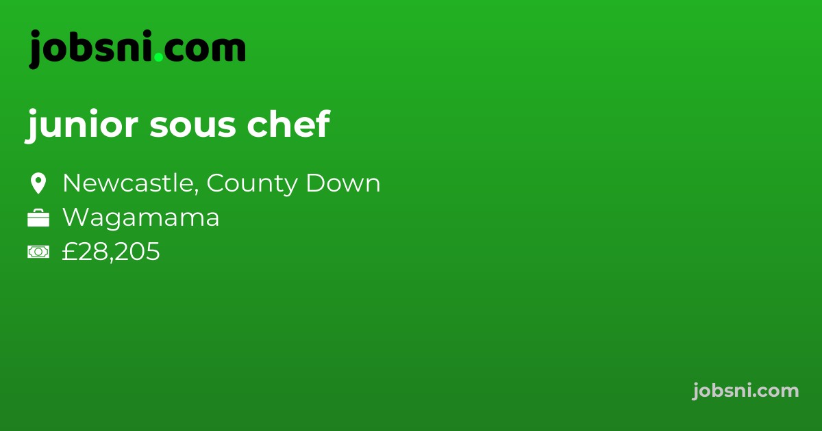 junior sous chef