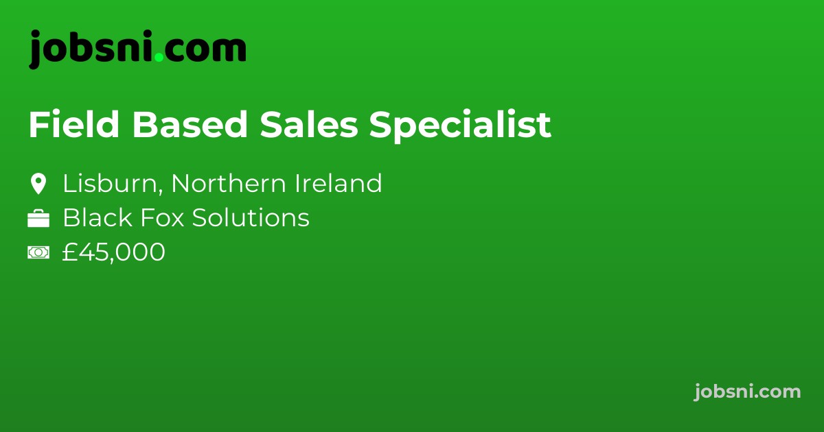 Field Based Sales Specialist