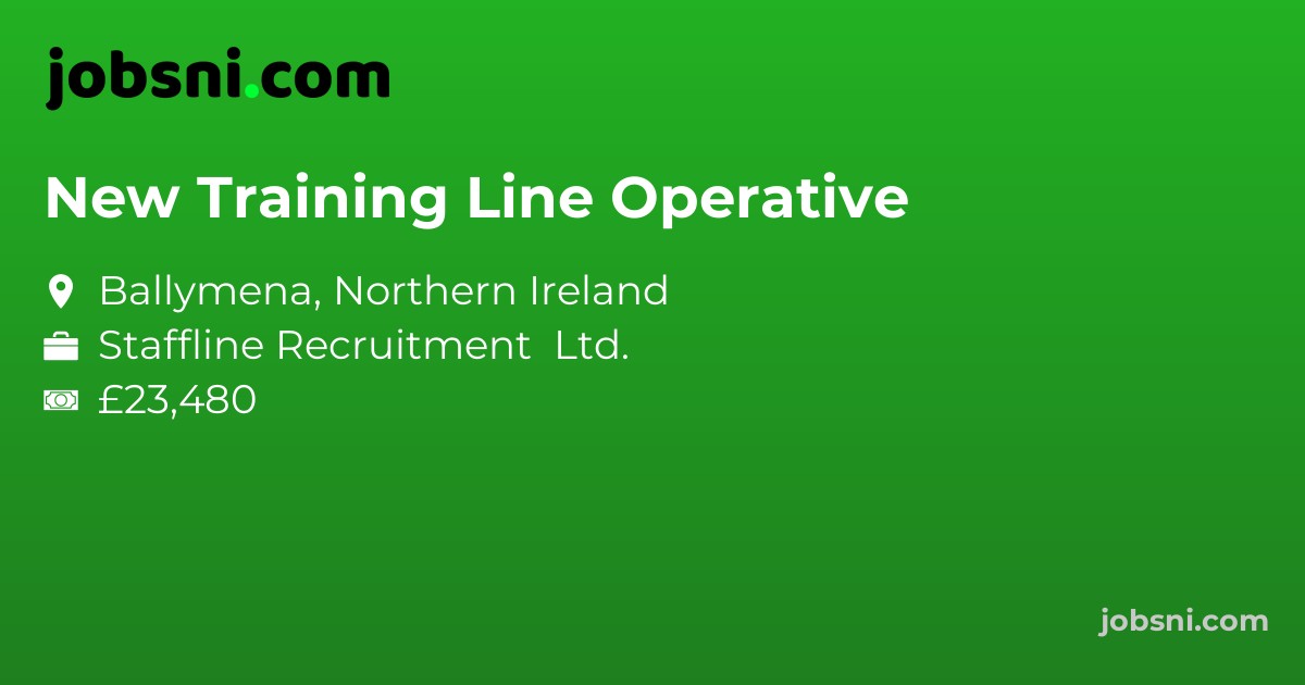 New Training Line Operative