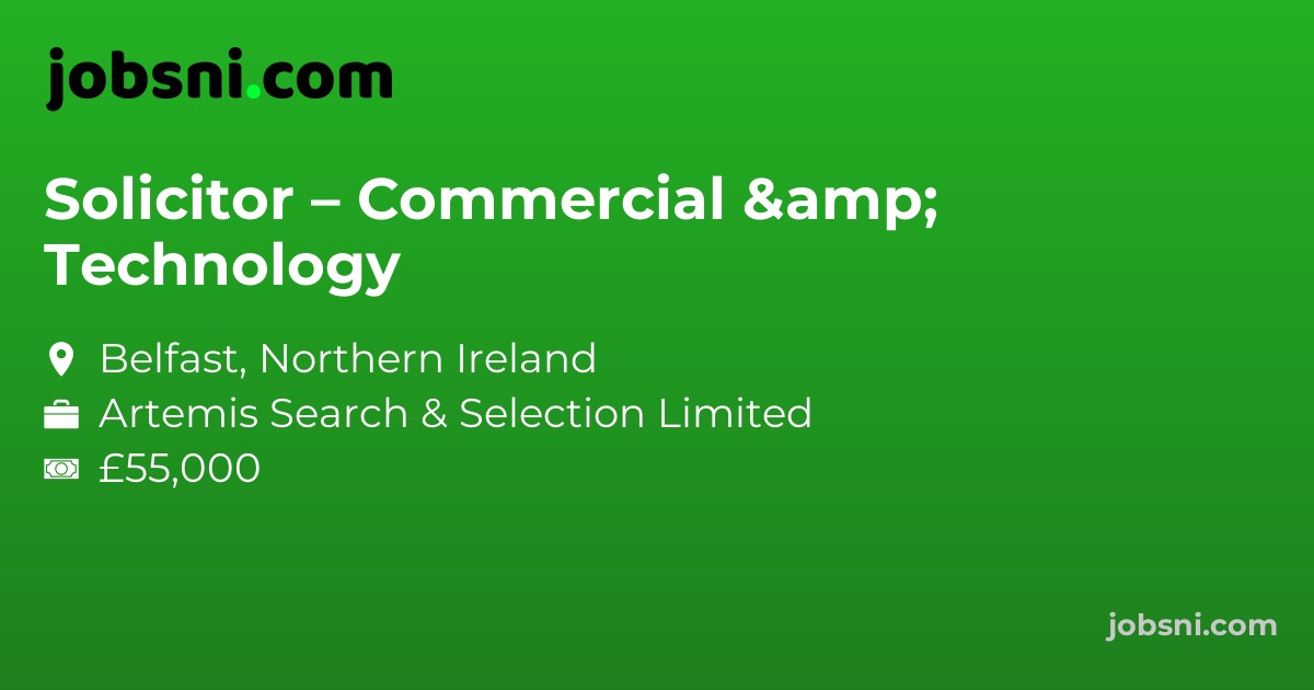 Solicitor – Commercial & Technology