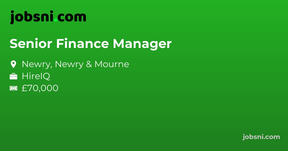 Senior Finance Manager