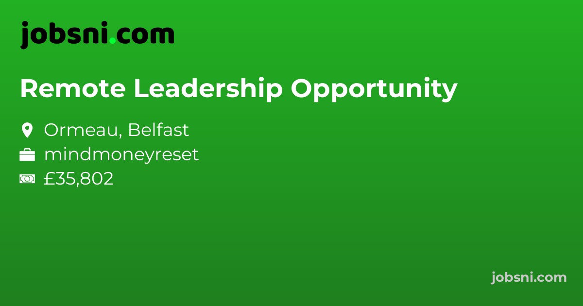 Remote Leadership Opportunity