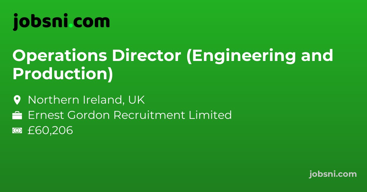 Operations Director (Engineering and Production)