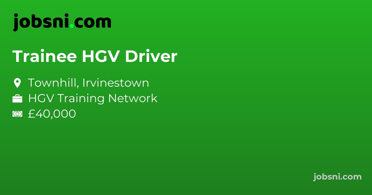 Trainee HGV Driver