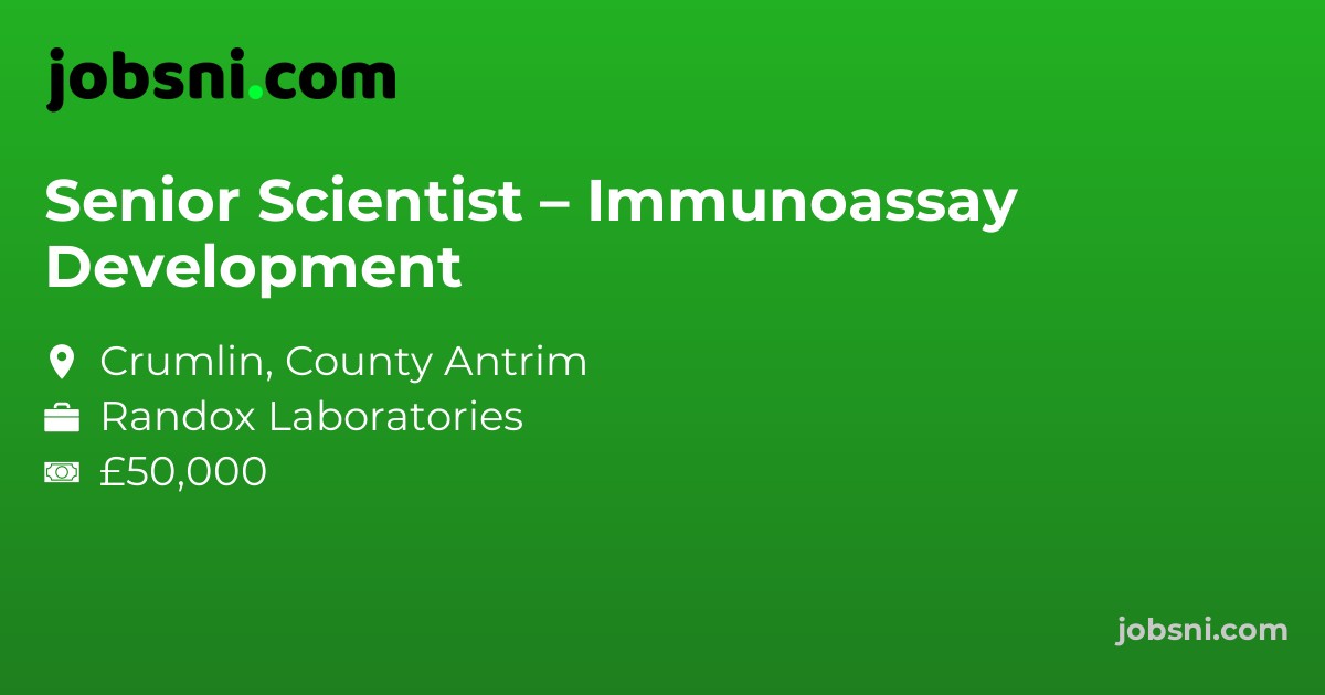 Senior Scientist – Immunoassay Development