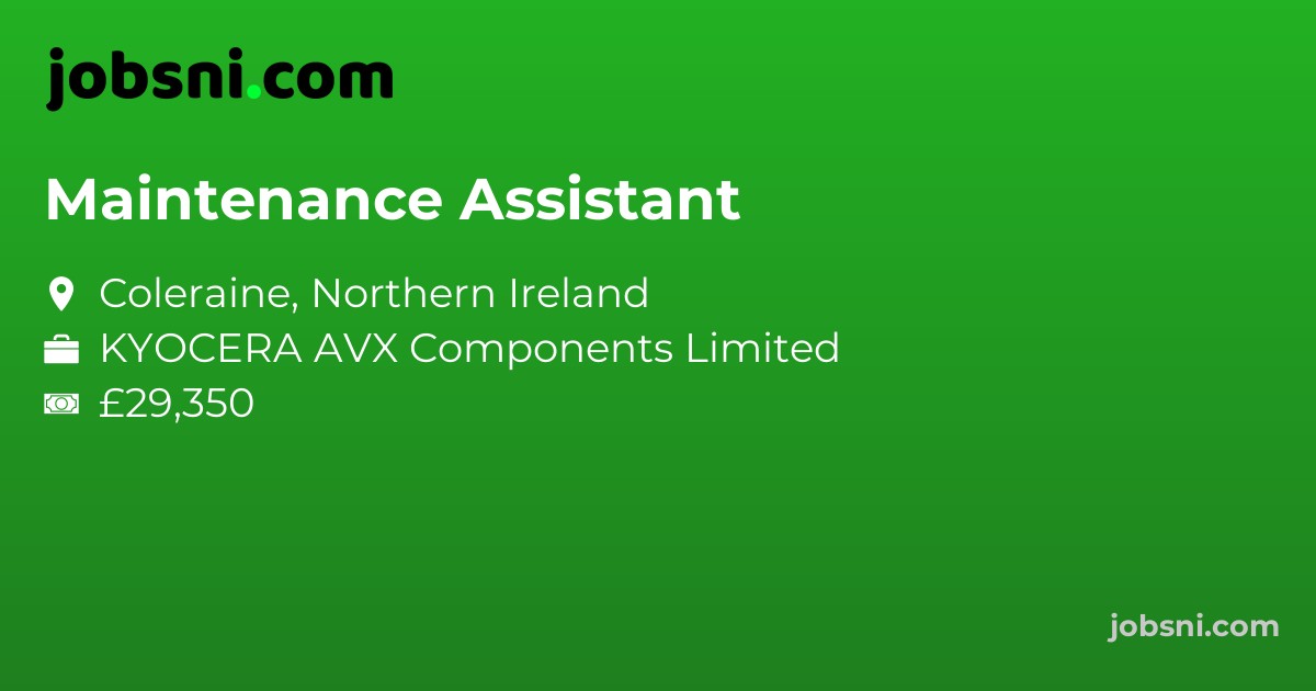 Maintenance Assistant