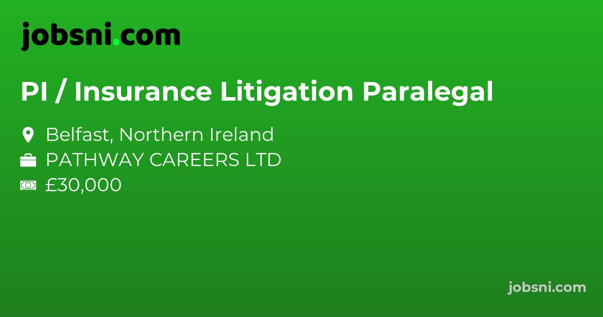 PI / Insurance Litigation Paralegal