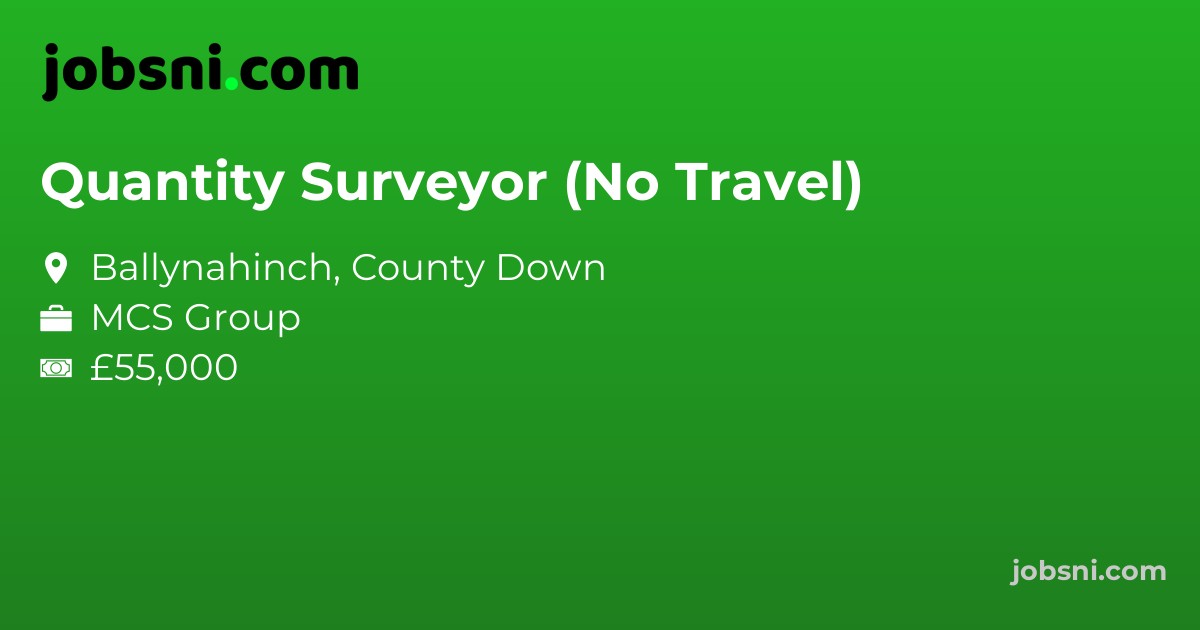 Quantity Surveyor (No Travel)
