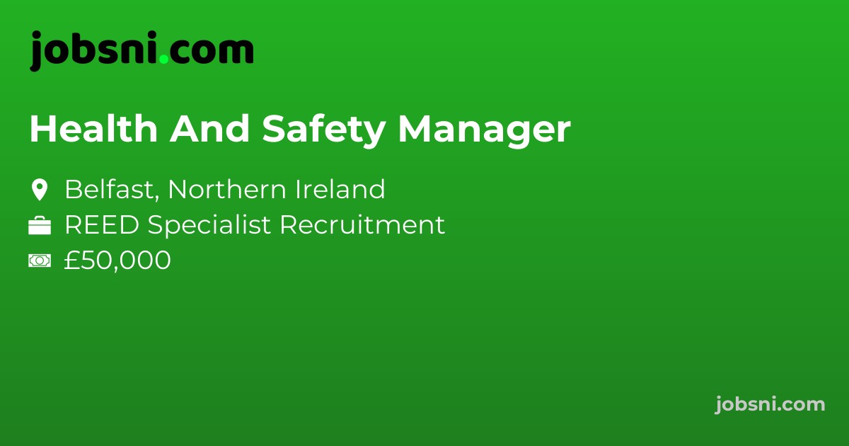 Health And Safety Manager