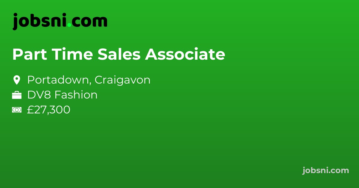Part Time Sales Associate