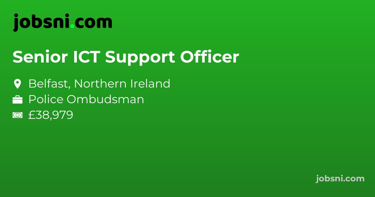 Senior ICT Support Officer