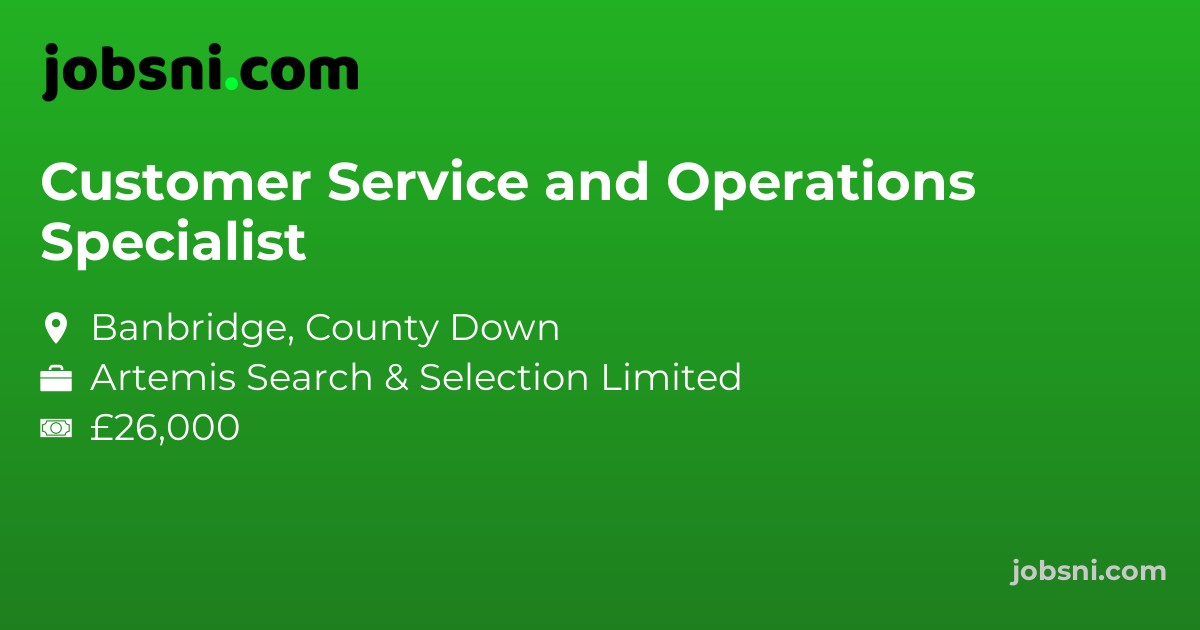 Customer Service and Operations Specialist