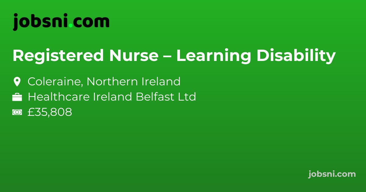 Registered Nurse – Learning Disability