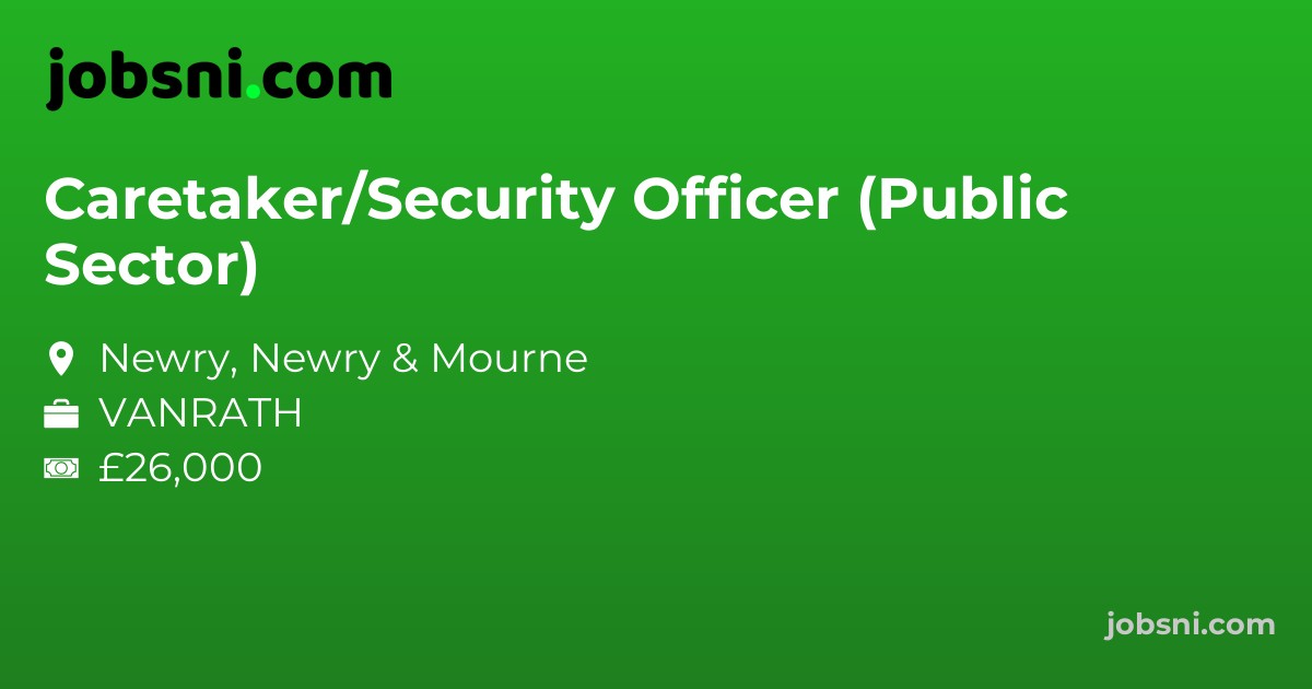 Caretaker/Security Officer (Public Sector)