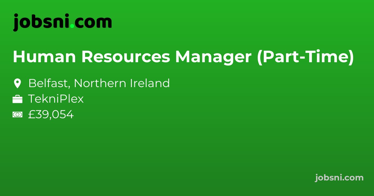 Human Resources Manager (Part-Time)