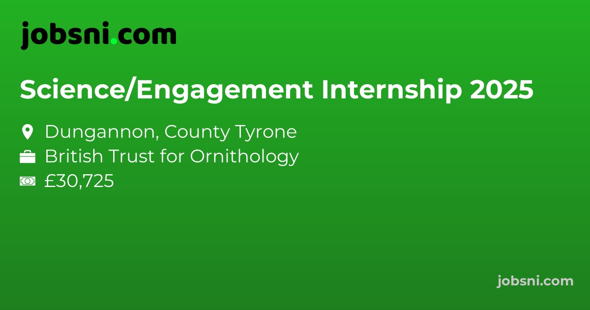 Science/Engagement Internship 2025