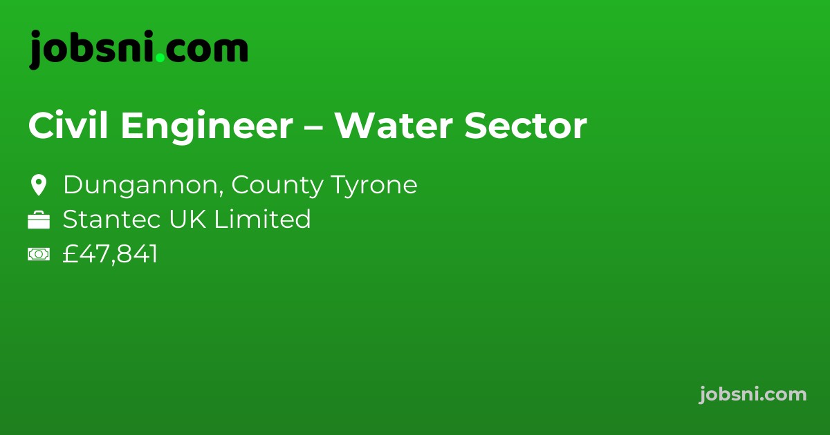 Civil Engineer – Water Sector
