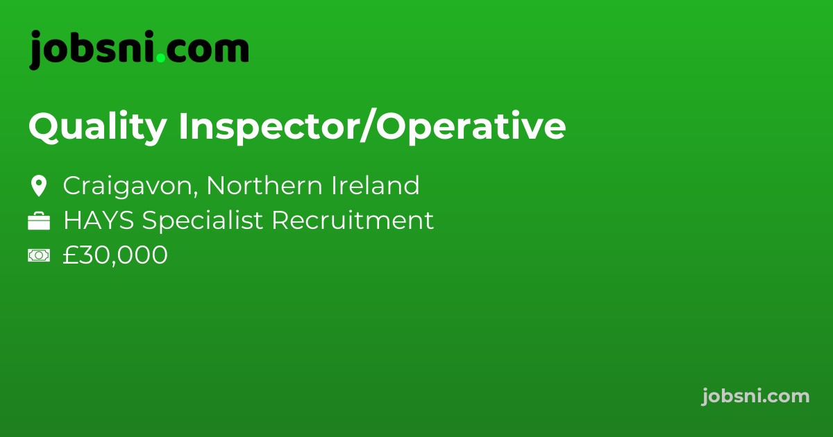Quality Inspector/Operative